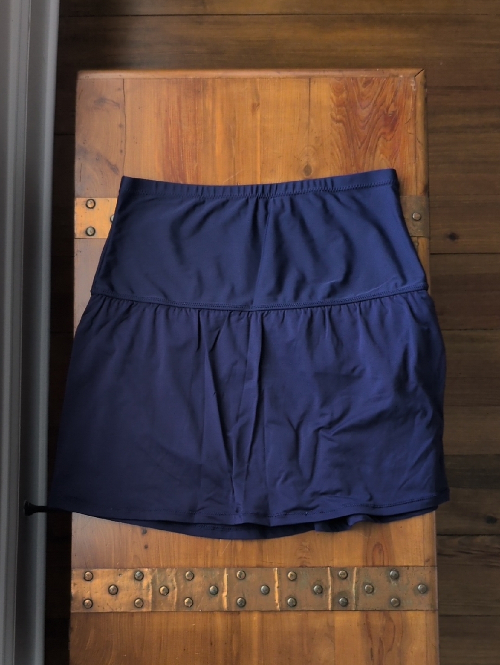 Leilani Navy Swim Skirt w/ Tummy Control